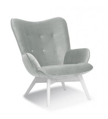 Крісло Atreve Cherub Сріблястий / білий, фото 1