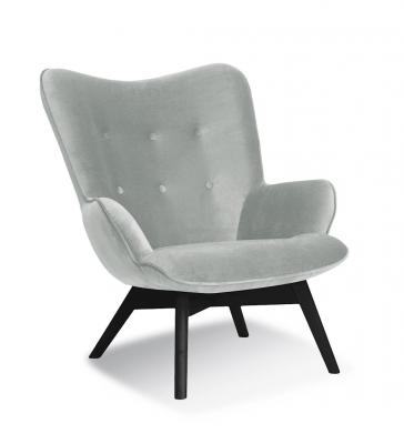 Крісло Atreve Cherub Сріблястий / чорний, фото 1