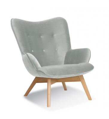 Кресло Antreve Cherub Серебряный / Бук, фото 1