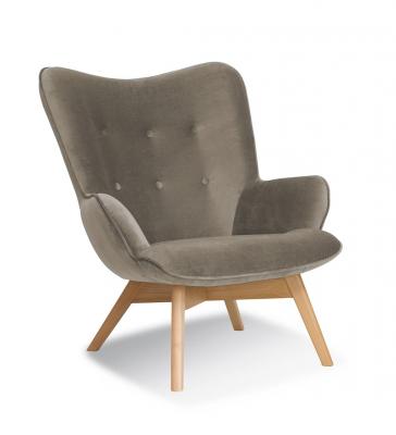 Крісло Atreve Cherub бежевий / дуб, фото 1