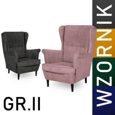 Крісло Atreve Vako тканина шаблон GR2, фото 1