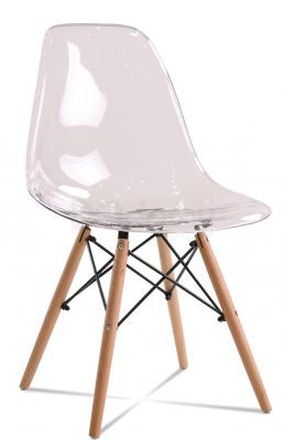 Стілець Atreve Amy Прозорий / Бук, фото 1
