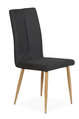 Стул Antreve Aura Темно серый / Бук, фото 1