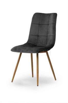 Стул Antreve Ben Темно серый / Дуб, фото 1