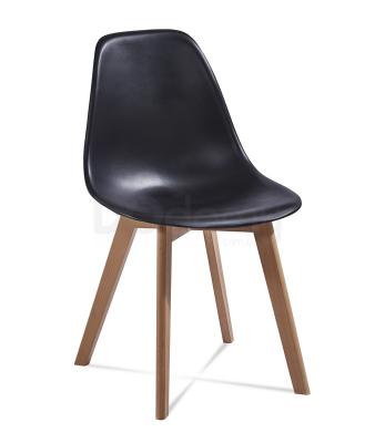 Стілець Atreve Edi чорний / Бук, фото 1