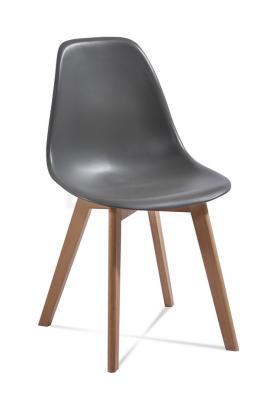 Стул Antreve Edi Темно серый / Бук, фото 1