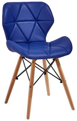 Стілець Atreve Eliot Синій / Бук, фото 1