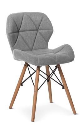 Стул Antreve Eliot 2 Светло серый / Бук, фото 1