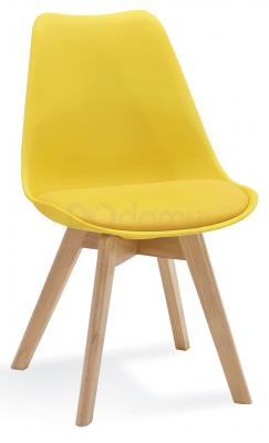 Стілець Atreve Fiord Жовтий / Бук, фото 1