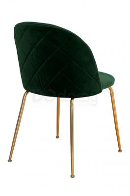 Стул Antreve Forli Темно зеленый / Золотой, фото 2