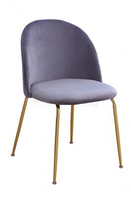 Стул Antreve Forli Темно серый / Золотой, фото 1