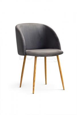 Стул Antreve July 2 Темно серый / Дуб, фото 1