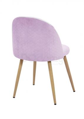 Стілець Atreve Song plaster miodu (SALSA) Рожевий / дуб, фото 2