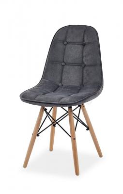 Стілець Atreve Tess II Темно сірий / Бук, фото 1