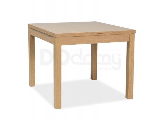 Стіл SIGNAL Kacper 90x90(168) дуб, фото 1