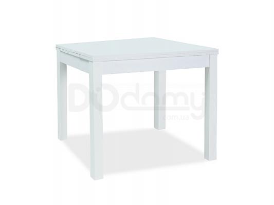 Стол Signal Kacper 90x90(168) Белый, фото 1