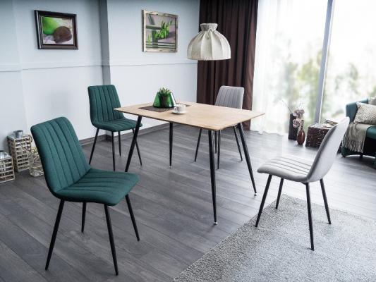 Стіл SIGNAL Remus дуб / чорний, фото 1