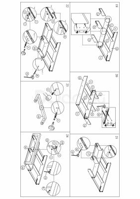 Ліжко SIGNAL Celine 160 сірий, фото 6