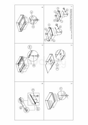 Кровать Signal Madison 160 Серый / Дуб, фото 3
