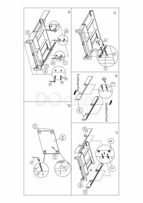 Кровать Signal Madison 160 Серый / Дуб, фото 7
