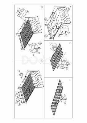 Кровать Signal Madison 160 Серый / Дуб, фото 8
