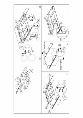 Ліжко SIGNAL Oslo 160, фото 7