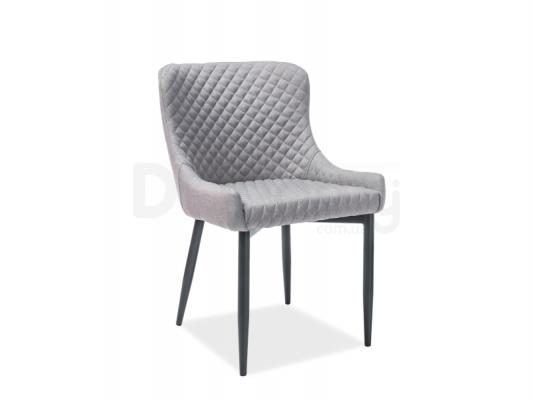 Стілець SIGNAL Colin В Сірий / чорний, фото 1