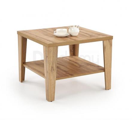 Журнальний стіл HALMAR MANTA KWADRAT дуб вотан, фото 1