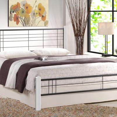 Ліжко HALMAR VIERA 160 білий, фото 1