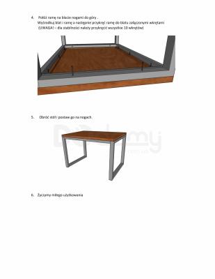 Стіл SIGNAL LORAS II 150х90 шпон білий, фото 4