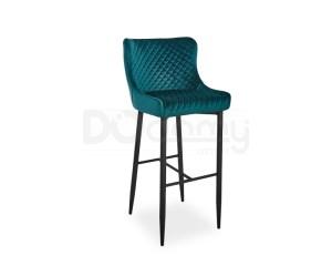 Барный стул Signal Colin B H-1 Velvet зеленый, фото 1