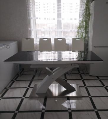 Стол HALMAR SANDOR-2 черный, фото 2