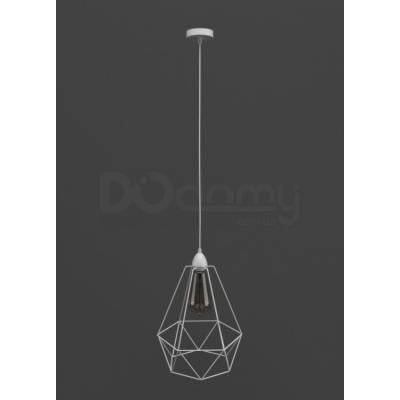 Люстра Melbi Diamond L white, 1xE27, фото 1