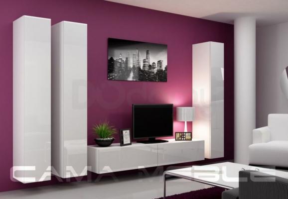 Стінка CAMA VIGO 1 білий/білий глянець, фото 1