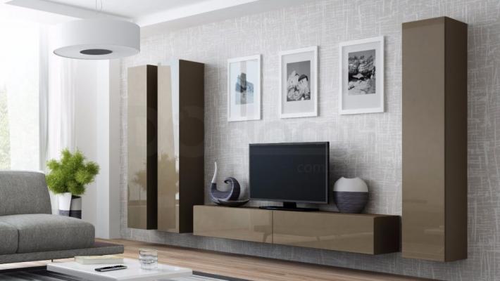 Стінка CAMA VIGO 1 Латте/Латте глянець, фото 1