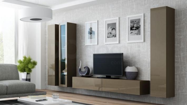 Стінка CAMA VIGO 2 Латте/Латте глянець, фото 1