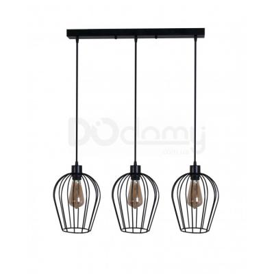 Люстра Melbi Pera S 3L black, 3xE27, фото 1