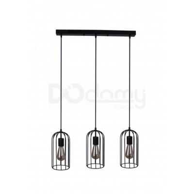 Люстра Melbi Rocca 3L black, 3xE27, фото 1