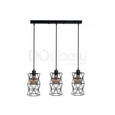 Люстра Melbi Tower 3L black, 3xE27, фото 1