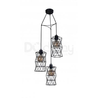 Люстра Melbi Tower 3R black, 3xE27, фото 1
