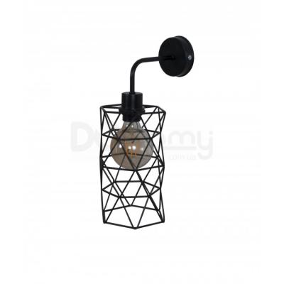 Бра Melbi Tower SC black, 1xE27, фото 1