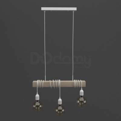 Люстра Melbi Timber 3L white, 3xE27, фото 1