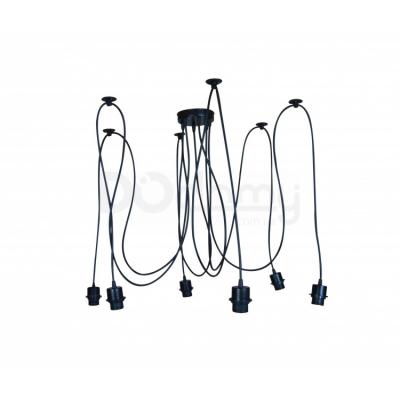 Люстра Melbi SP base black, 6xE27, фото 1