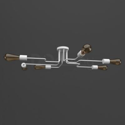 Люстра Melbi Tuberia C 6P white, 6xE27, фото 1