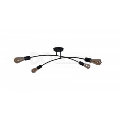 Люстра Melbi Tuberia D 2P black, 4xE27, фото 1