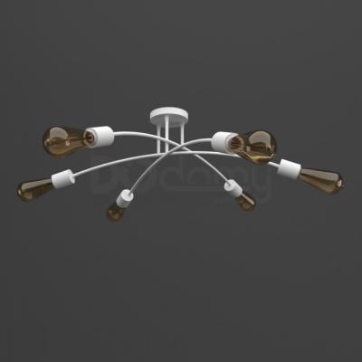 Люстра Melbi Tuberia D 3P white, 6xE27, фото 1