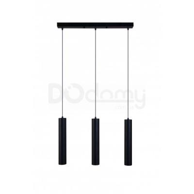 Люстра Melbi Tubo 3L black 3xGU10, фото 1
