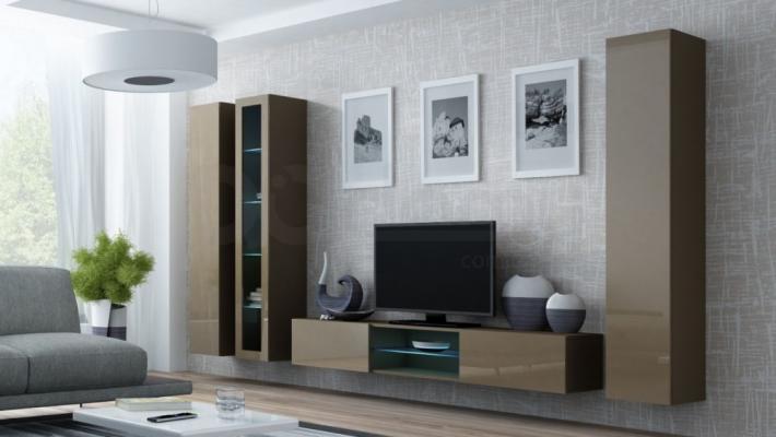 Стінка CAMA VIGO 17 Латте/Латте глянець, фото 1