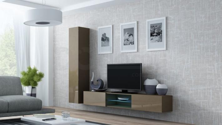 Стінка CAMA VIGO 21 Латте/Латте глянець, фото 1