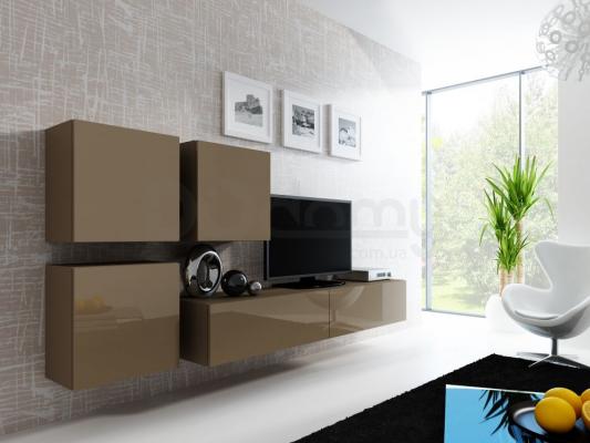 Стінка CAMA VIGO 23 Латте/Латте глянець, фото 1